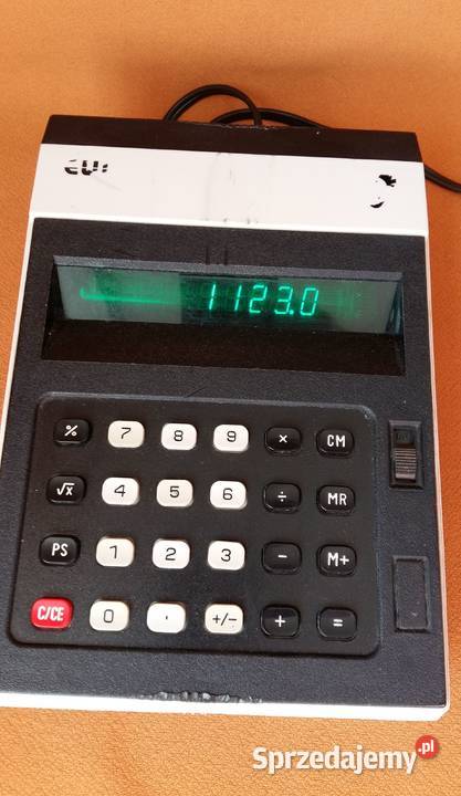 Kalkulator elektroniczny ELWRO 144Maszynka Pozostałe Łódź