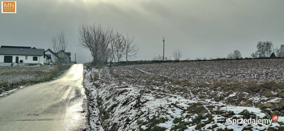 Grunt 1560m2 Kocmyrzów małopolskie