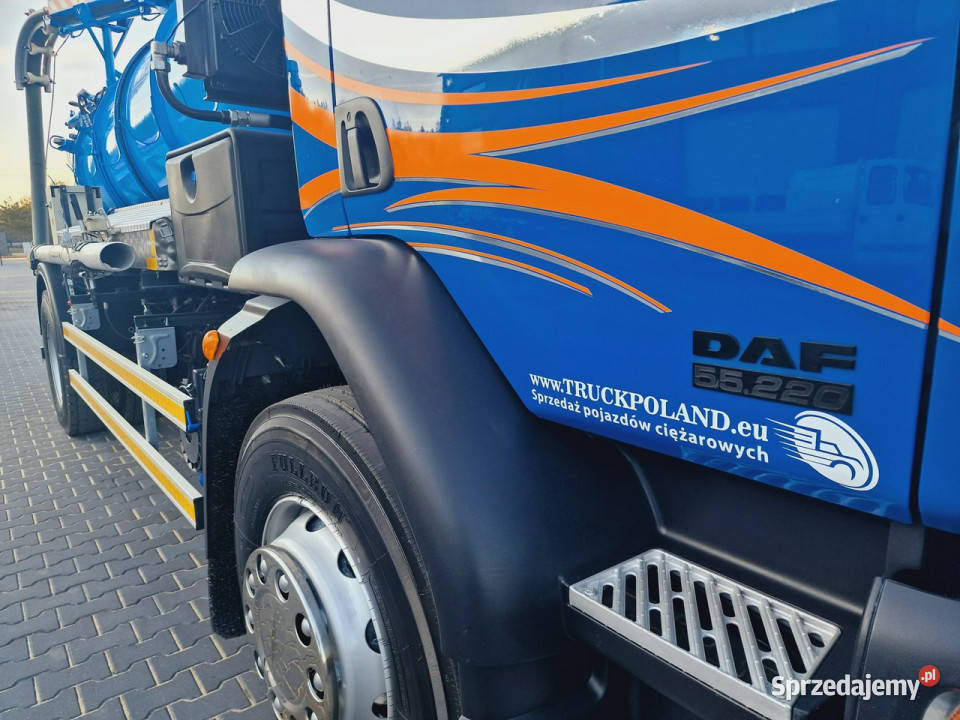 DAF LF 55220 WUKO SW6D do zbierania odpadów diesel Motoryzacja Daleszyce sprzedam