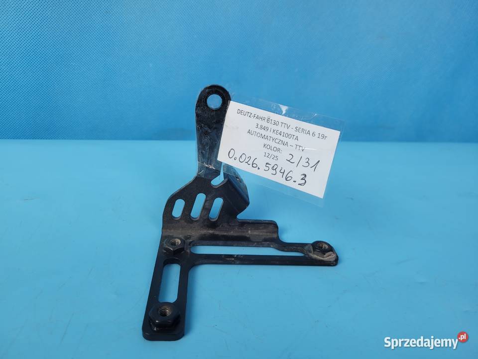 DEUTZFAHR 6130 TTV WSPORNIK PRAWY OSŁONY PASÓW Kolno
