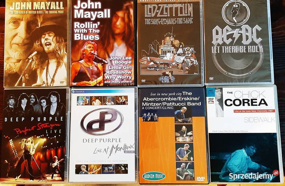 Rewelacyjny Koncert Led Zeppelin Madison Square Płyty i kasety