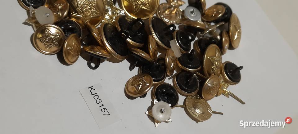 odznaczenia guziki ZSRR zestaw 6 KJ03157