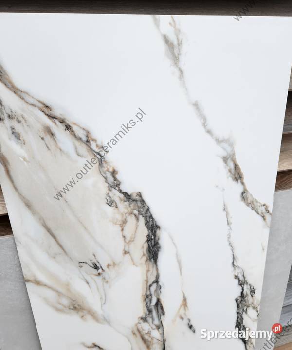 Płytki łazienkowe marmur Calacatta gold 120x60 Radom sprzedam