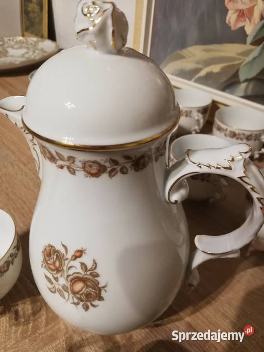 Porcelana Funstenberg dzbanek mlecznik filiżanki Antyki, Sztuka, Kolekcje