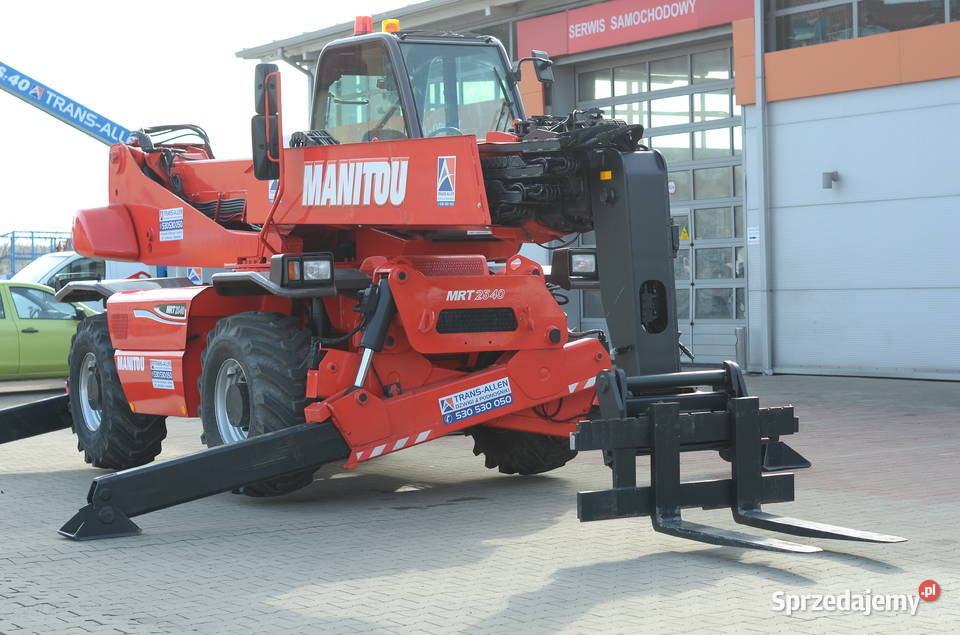 Ładowarka teleskopowa MANITOU MRT 2540 405 Manitou Motoryzacja Jasło