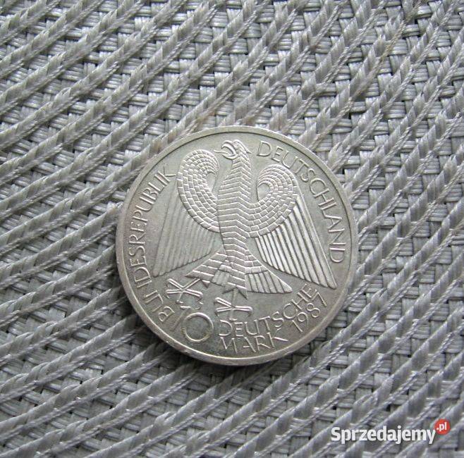 Niemcy 10 Marek 1987r 750 Lecie Berlina SREBRO Kalisz