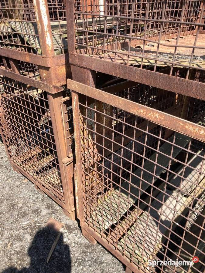 Kosze metalowe Gitterbox sprzedam Pozostałe Warszawa