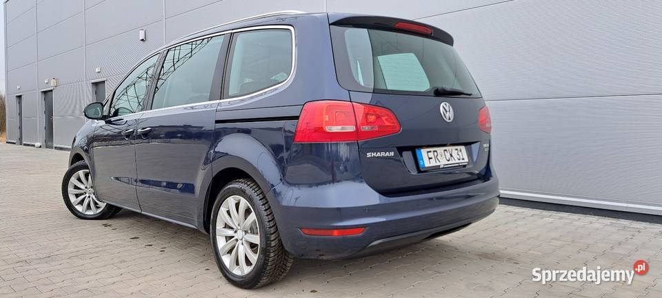 Volkswagen Sharan Panorama automat navi kamera ESP Zawiercie sprzedam