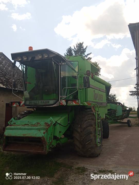 Deutz fahr 4080 hts topliner zamiana heder 54m Radzyń Chełmiński