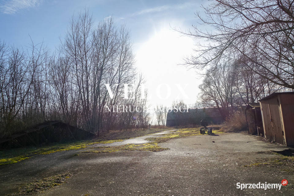 Hala 570 m2 działka 7129 m2 dostęp do wody Stepnica