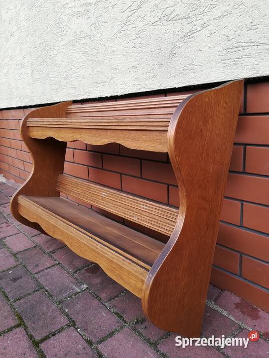 Półka wisząca dębowa stylowa regał półki Warszawa