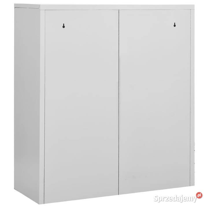 Szafka biurowa jasnoszara 90x40x102 stalowa mazowieckie Warszawa