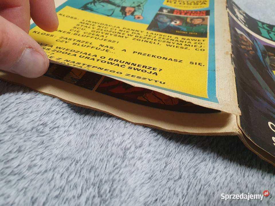 Kapitan Kloss Wsypa 3 wydanie 1 1971 Rok wydania 1971 Komiksy Gdynia sprzedam