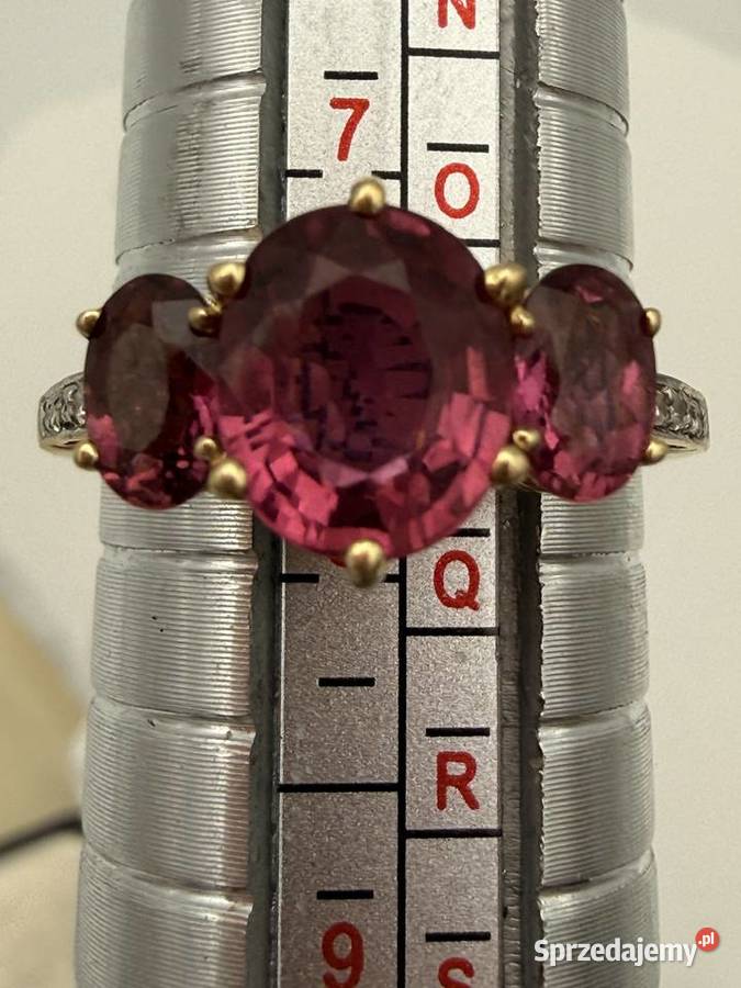 Marzenie Vintage Pierścionek ze złota 585 z Szczecin