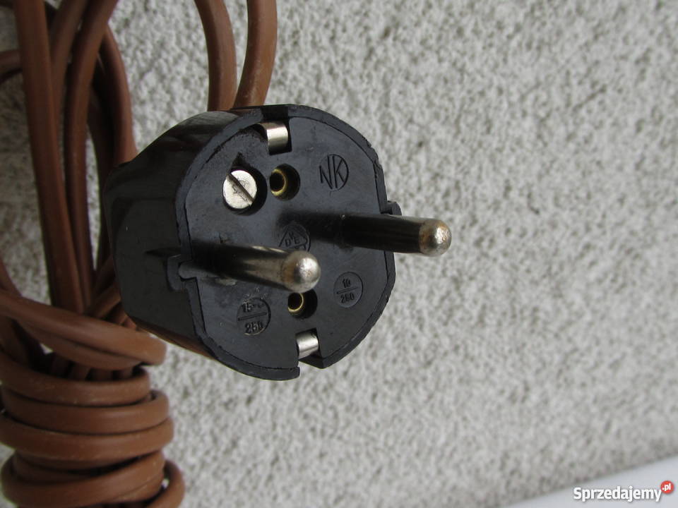 Kabel przewód 2u żyłowy płaski kolor brązowy Dom i Ogród warmińsko-mazurskie Olecko