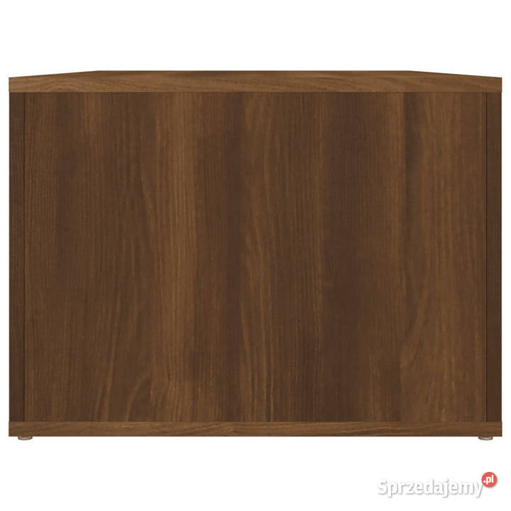 Stolik kawowy brązowy dąb 80x50x36 materiał Warszawa