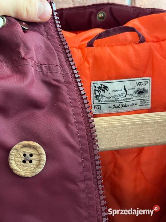 Parka Vans XL Joel Tudor Collection Bordowa Odzież i bielizna męska Warszawa sprzedam