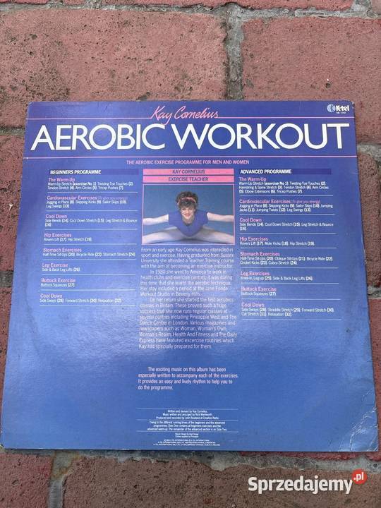 Kay Cornelius Aerobic Workout LP UK siłownia płyta winylowa sprzedam