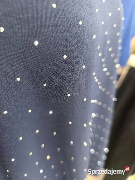 Bluzka damska z kryształkami Duże rozmiary Wieluń