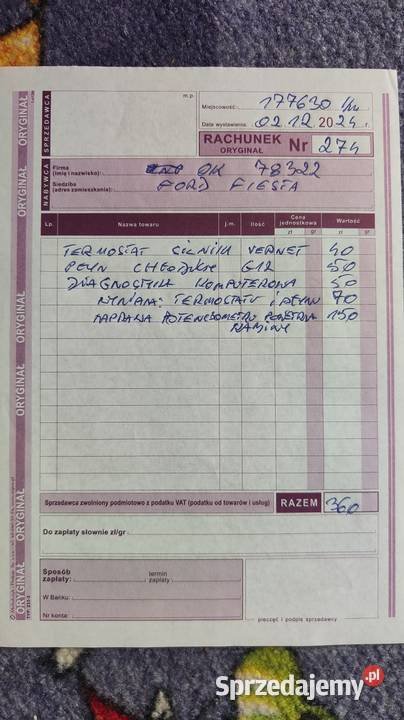 Ford Fiesta sprowadzony Nysa sprzedam