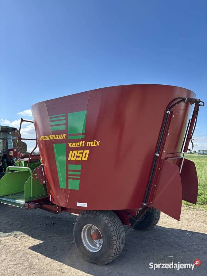 Paszowóz Strautmann 1050 vertimix nieuszkodzony Wozy paszowe Niechanowo
