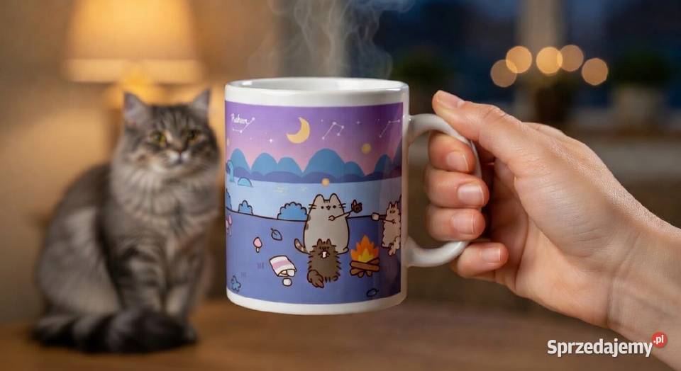 Pusheen prezent niej dziecka zestaw Poduszka mazowieckie Warszawa