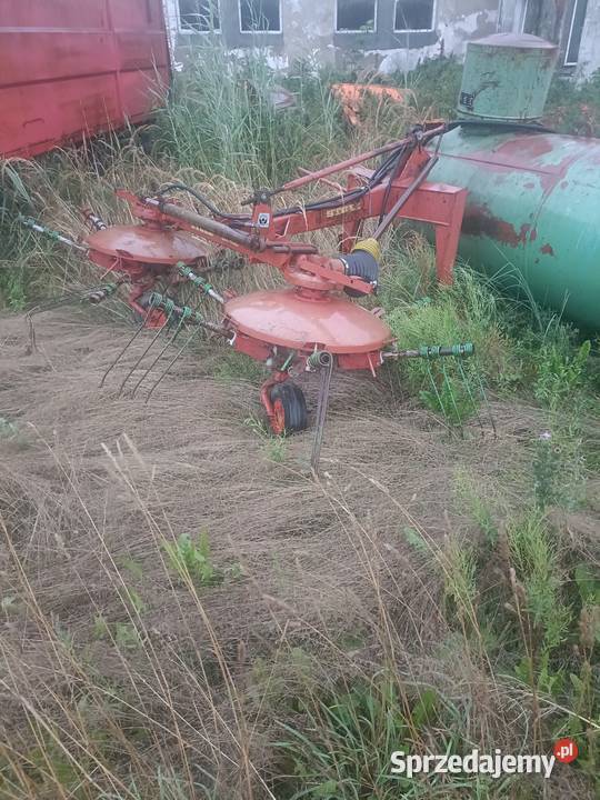 Przetrząsarko zgrabiarka nieuszkodzony wielkopolskie Leszno