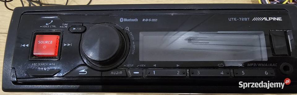 Radio alpine ute72bt