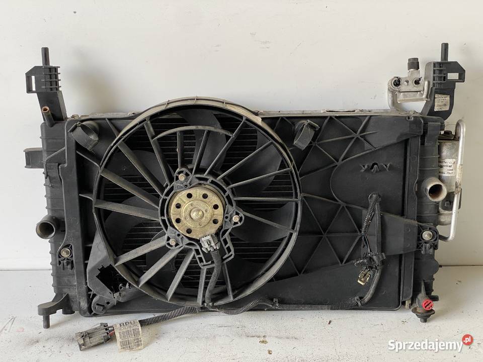 CHŁODNICE KOMPLET OPEL MERIVA 16 18 2003