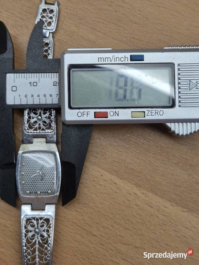 Zegarek koktajlowy ażurowy ŁuczLuch Chorzów