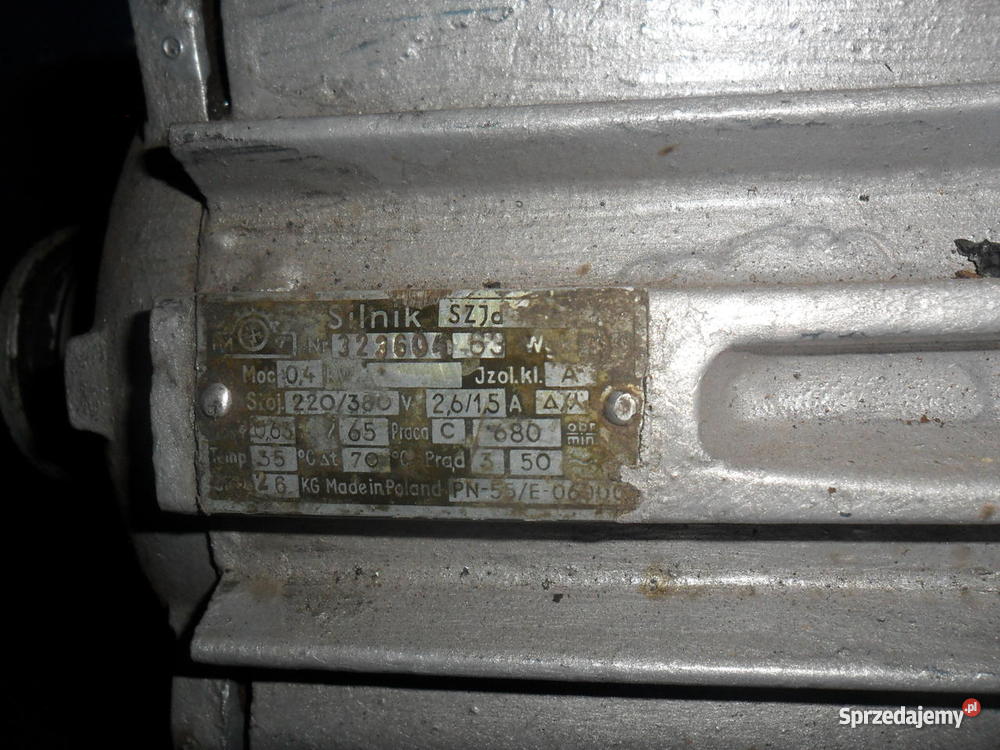 Silnik elektryczny wolno obrotowy 380V Kędzierzyn-Koźle