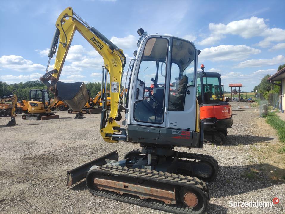 Minikoparka Neuson Wacker EZ 28 VDS 2017r Ryżki