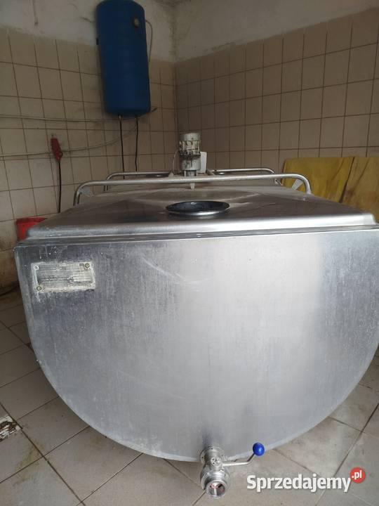Zbiornik wannowy do mleka 1200 Japy odzysk Kolno