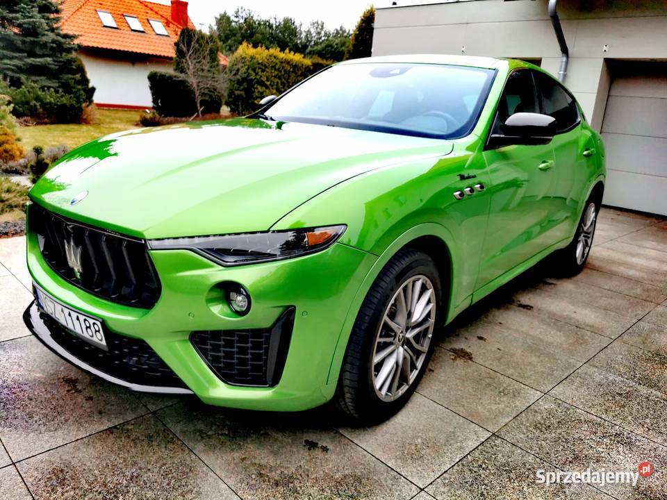 MASERATI LEVANTE MODENA WERSJA LIMITOWANA asystent parkowania Szczytno