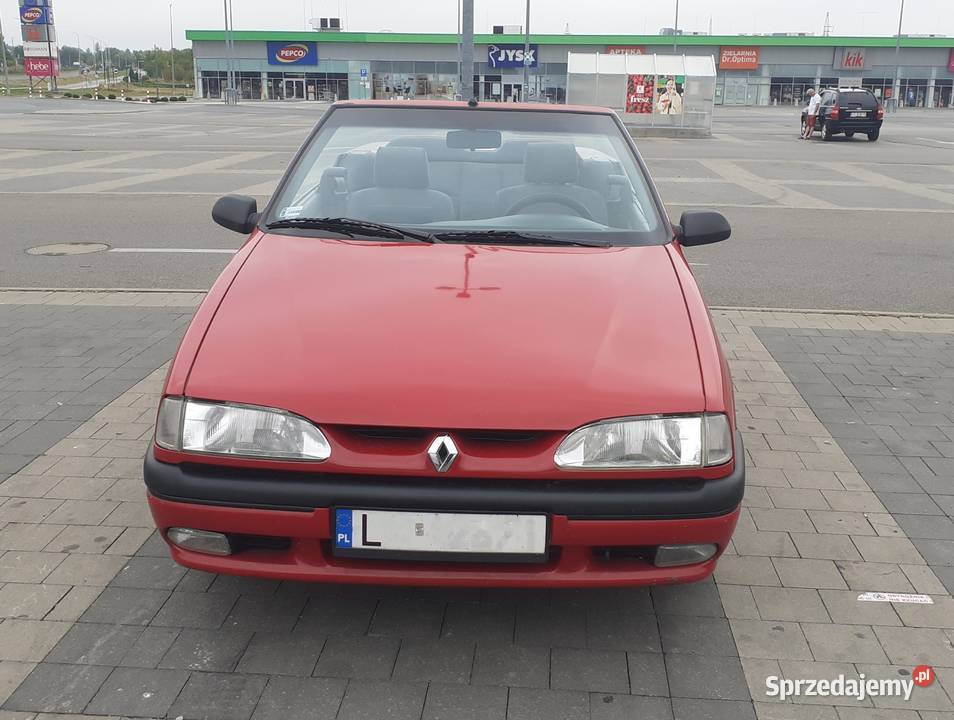 Renault 19 Cabrio czerwony Chełm