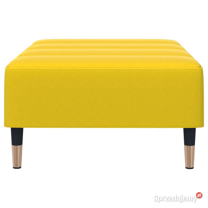 Podnóżek żółty 77x55x31 aksamit WM4007397 mazowieckie Warszawa sprzedam