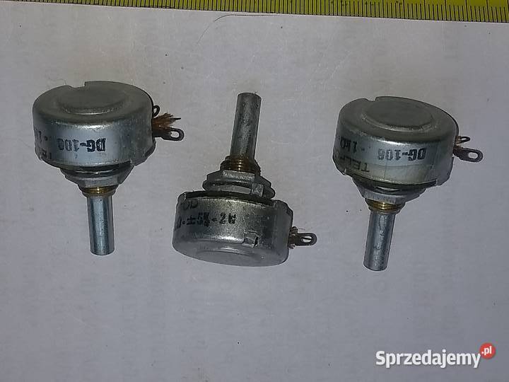 Potencjometr DG108 1kOhm2W 5 Części i akcesoria łódzkie