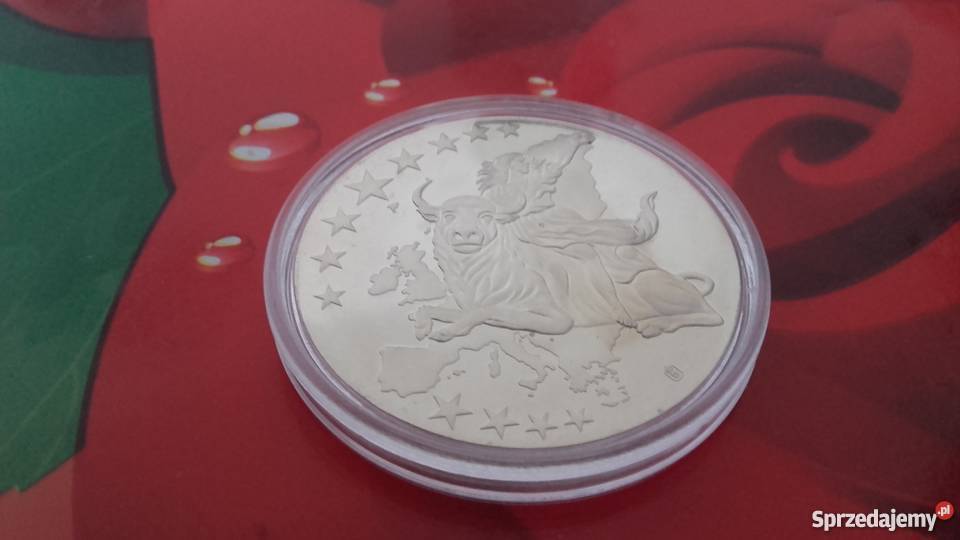 Medal waluta europejska 100 euro Lębork sprzedam