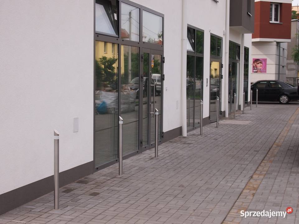 Słupki uliczne parkingowe odblaskowe stal Kraków