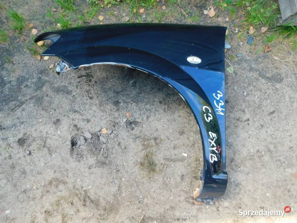 citroen C3 błotnik kolor EXYB 3341 WYSYŁKA osobowe Żory