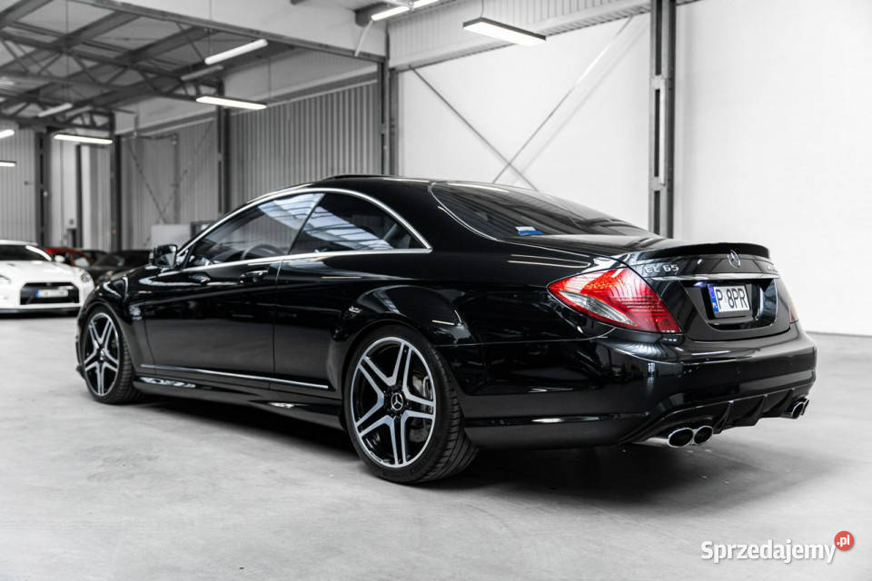 Mercedes CL 65 AMG V12 Biturbo 612 Japonia czarny