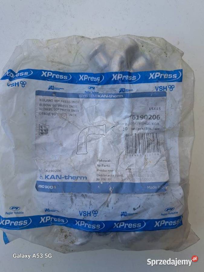 KanTherm XPress kształtki zaciskowe Budy Barcząckie