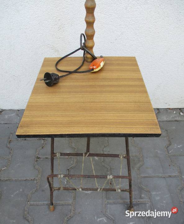 Lampa Podłogowa Gazetnik PRL Nieporęt