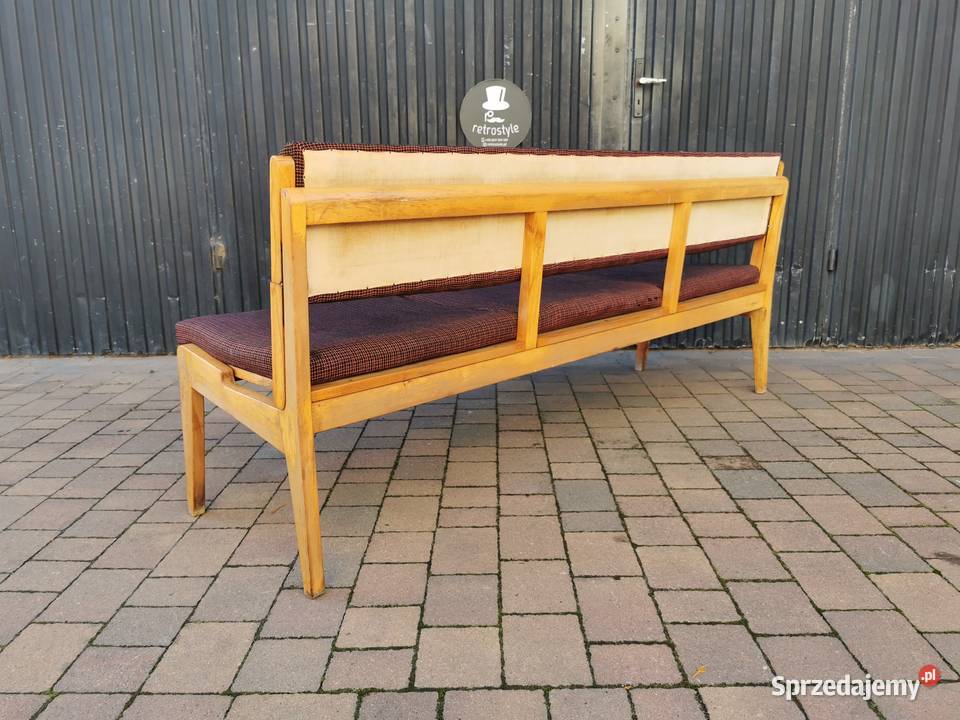 Ława rozkładana Czechosłowacja 60 design PRL