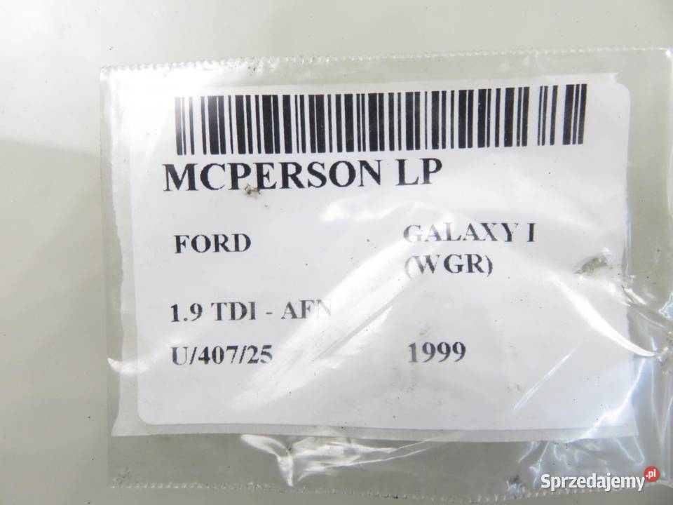 MCPERSON LEWY PRZEDNI FORD GALAXY I WGR 19 TDI małopolskie