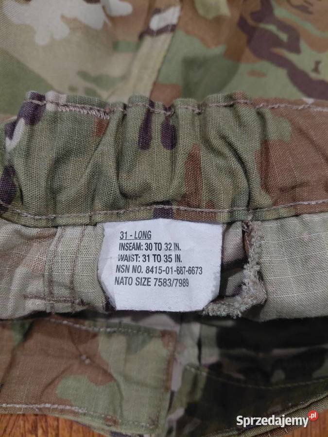 Spodnie IHWCU multicam ocp 31L FEMALE Wrocław sprzedam