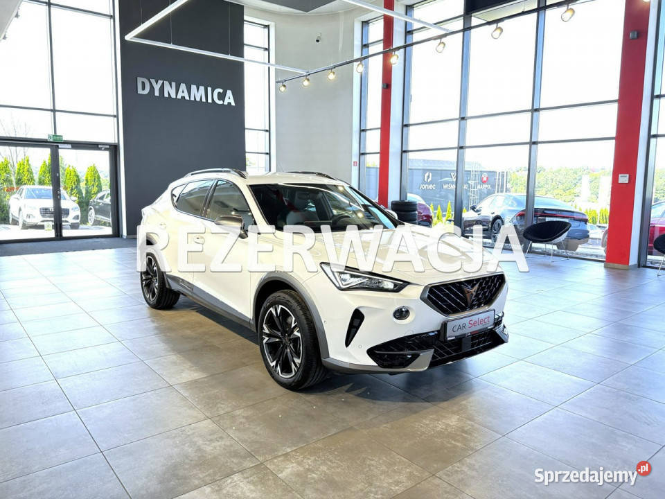 Cupra Formentor 15TSI 150 DSG 2023 r salon I czujnik martwego pola Myślenice sprzedam