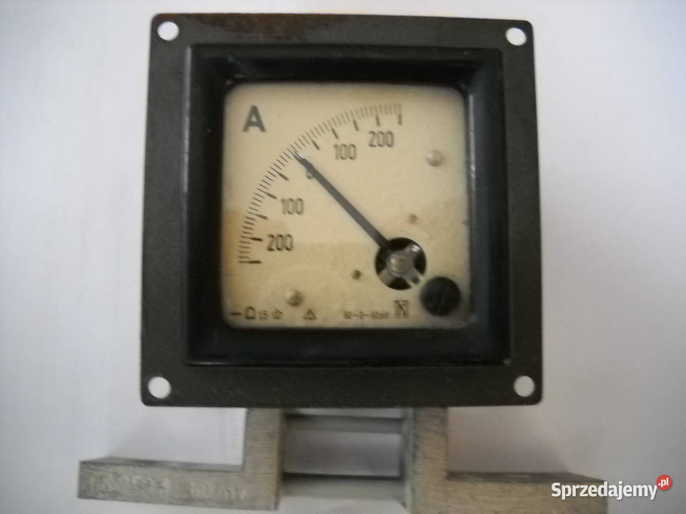 Amperomierz 250A i bocznik Elektronika Lublin