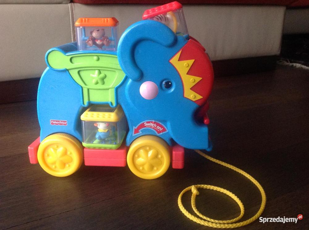 Słonik z klockami Fisher Warszawa