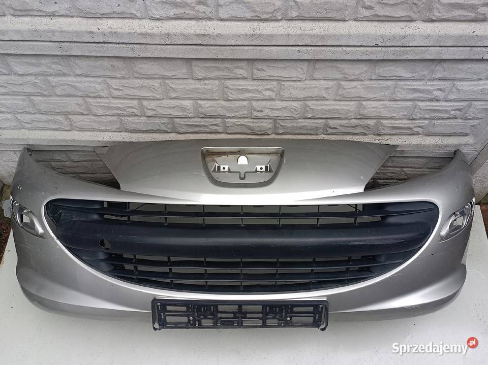 PEUGEOT 207 ZDERZAK PRZÓD PRZEDNI GRILL osobowe Przemęt